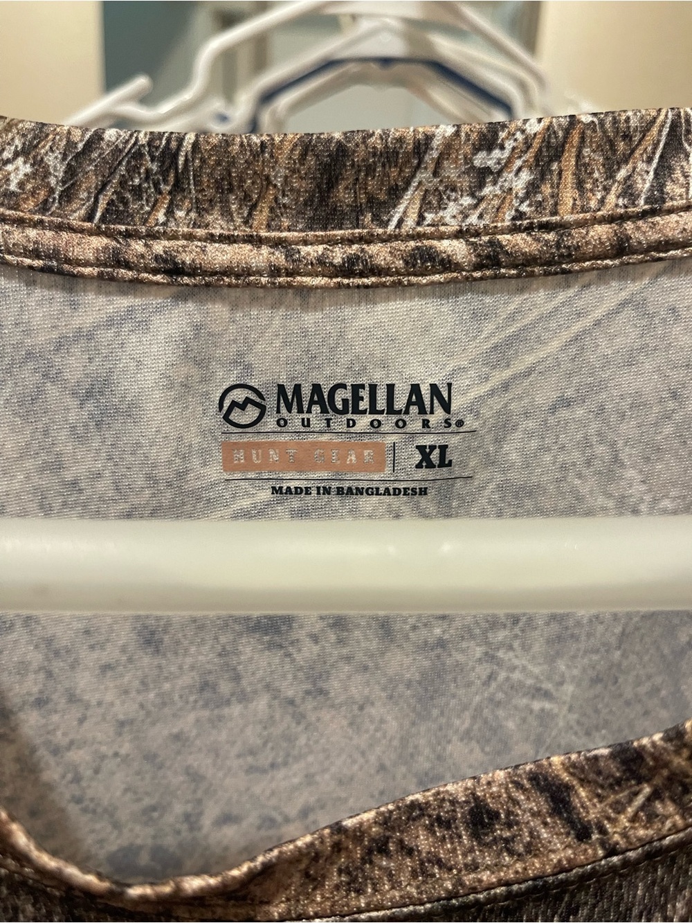 Magellan Outdoors Women's Short Sleeve Camo Tee - Brown & Tan - Picture 3 of 3